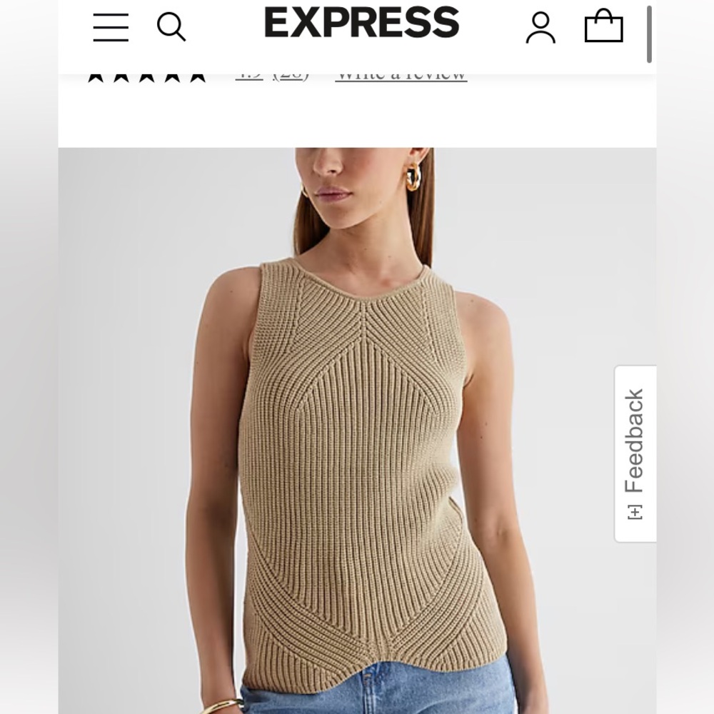 Express Sweater Top